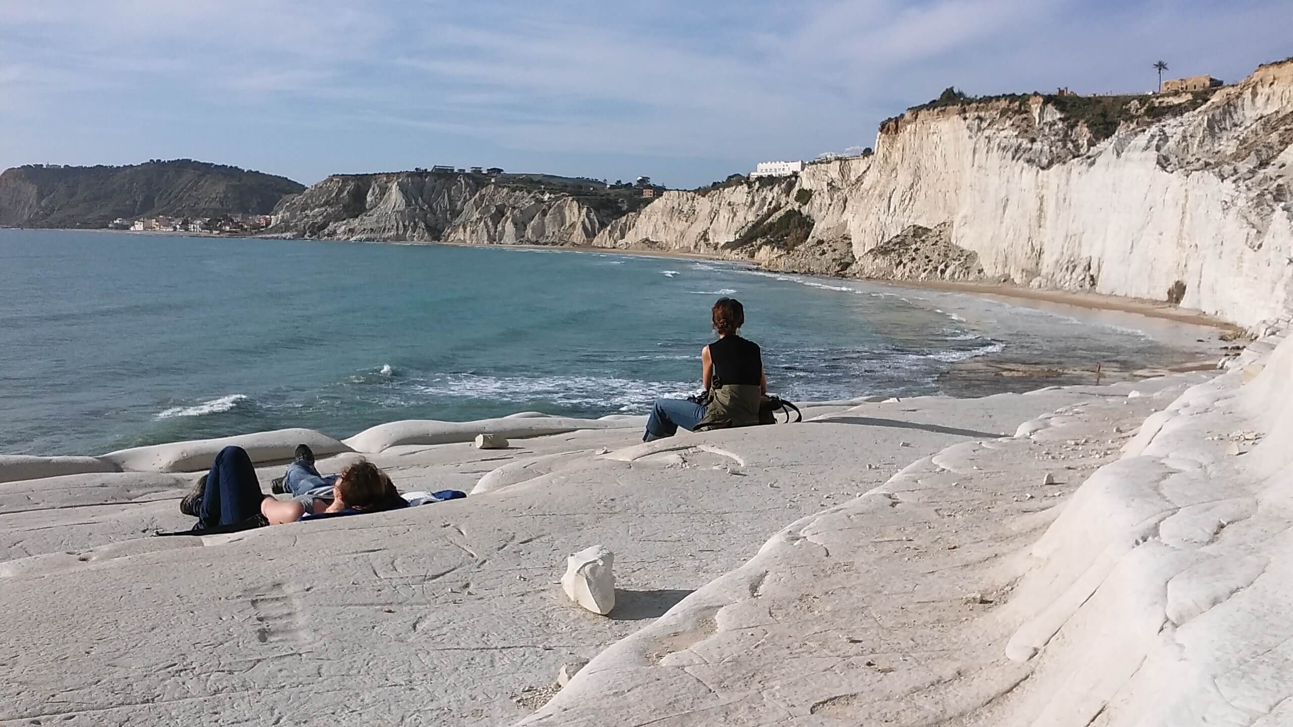 Scala dei Turchi in Agrigento, Sicily.