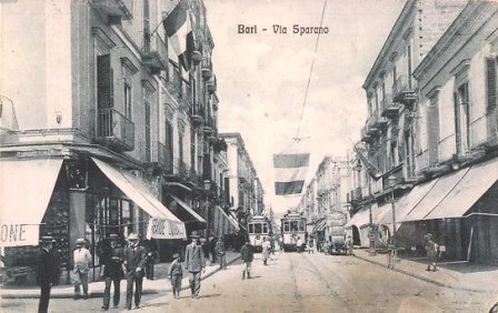 Via Sparano in Bari, Puglia