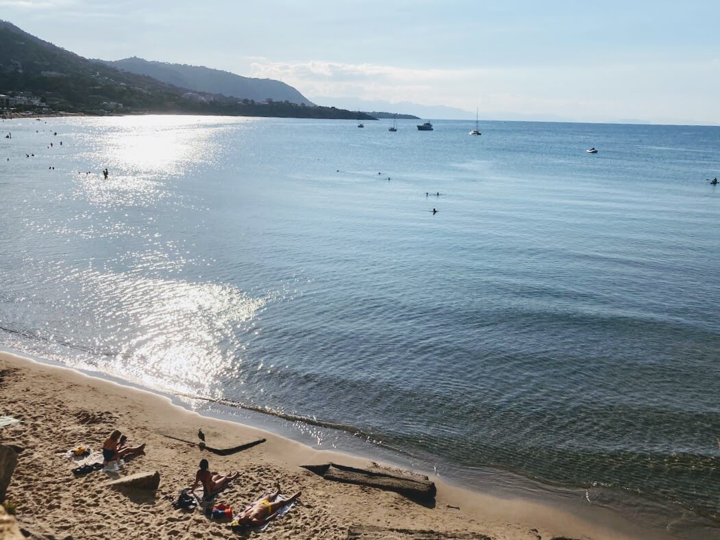 Cefalu Beach in Sicily Cefalu Beach in Sicily