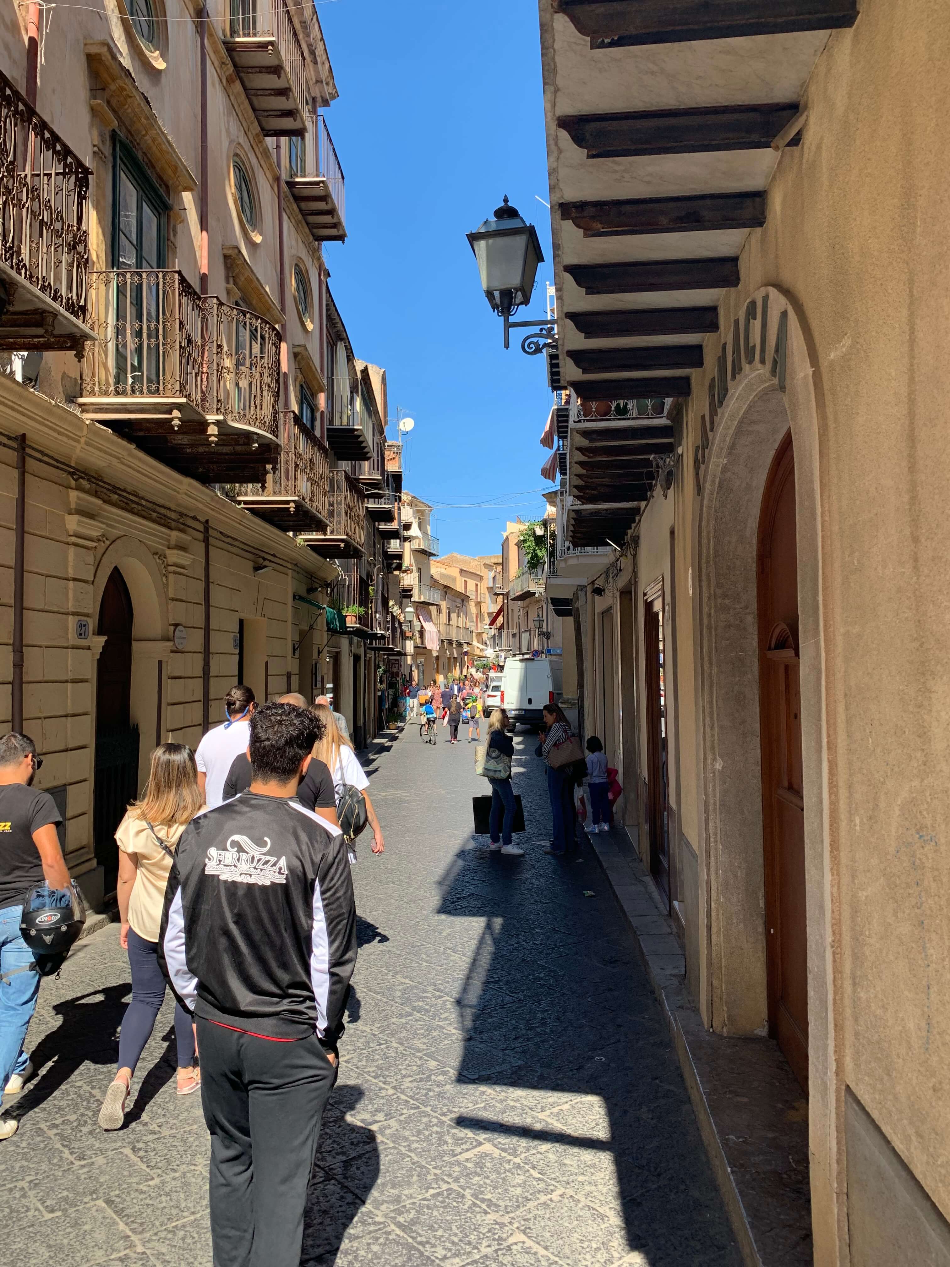 Historic Centre in Cefalu, Sicily Historic Centre in Cefalu, Sicily