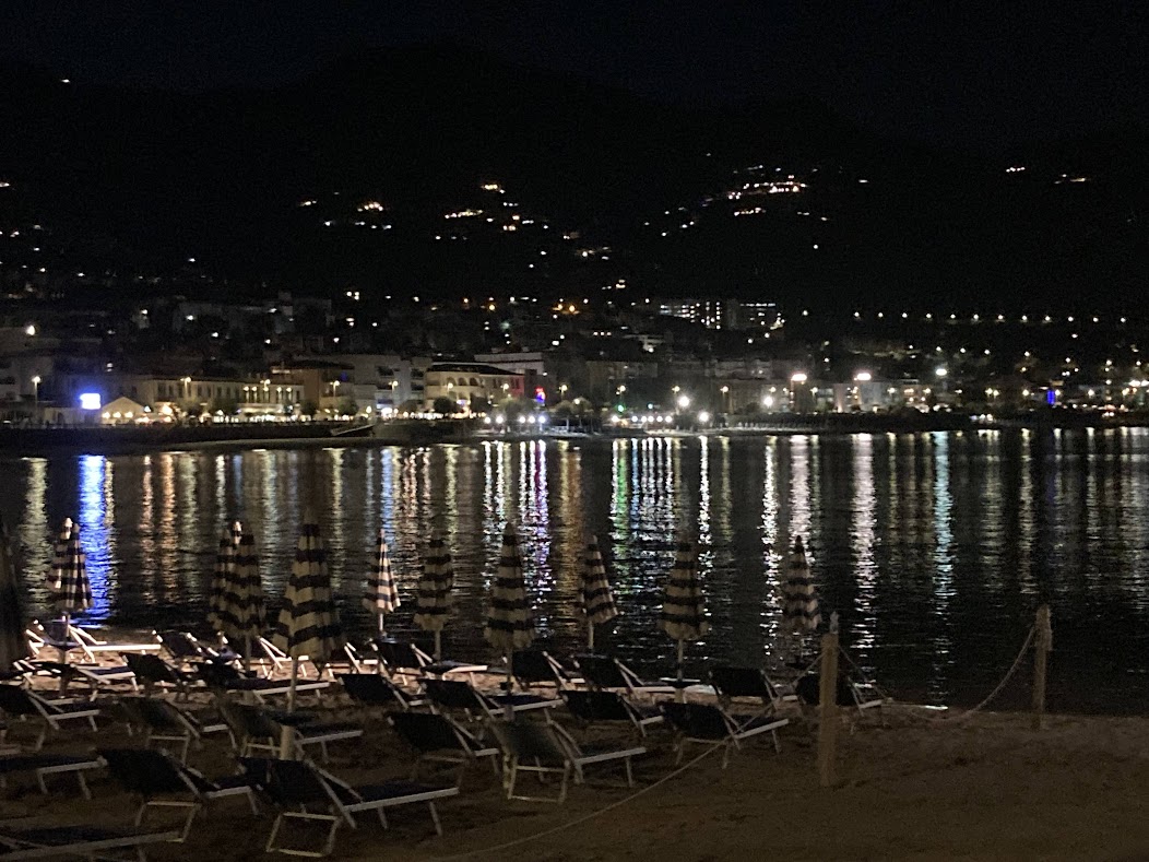 Lights of Cefalu at Night