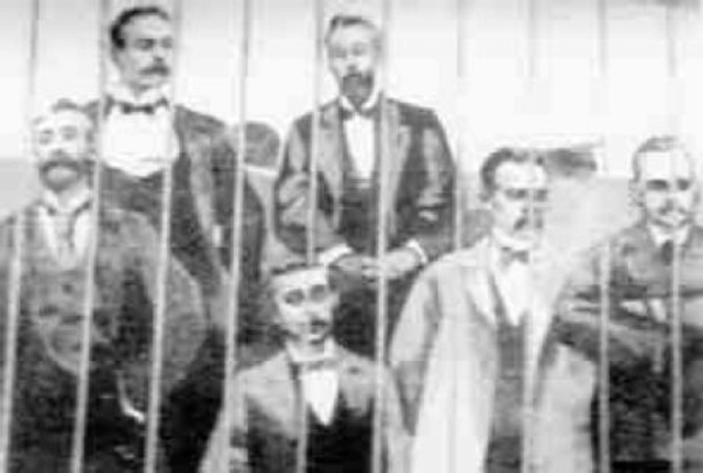 Sicilian fascist on trial Sicilian fascist on trial