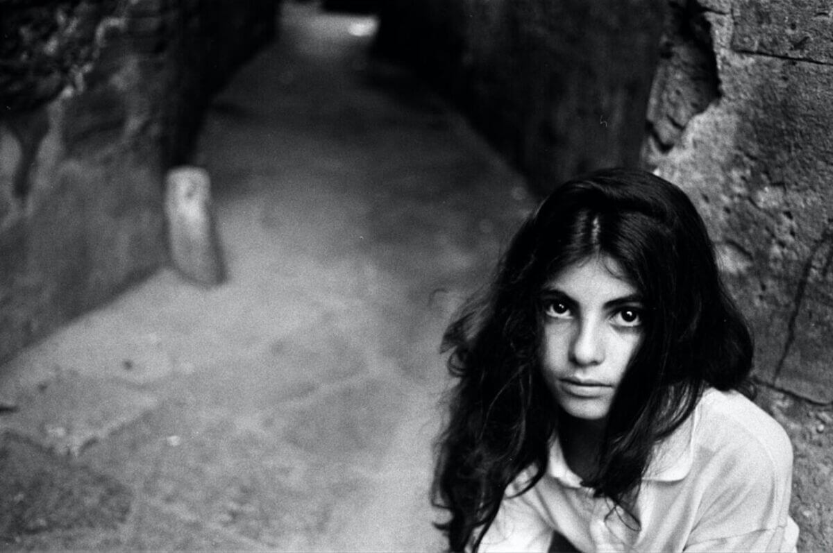 Letizia Battaglia: Via Calderai, Palermo 1991