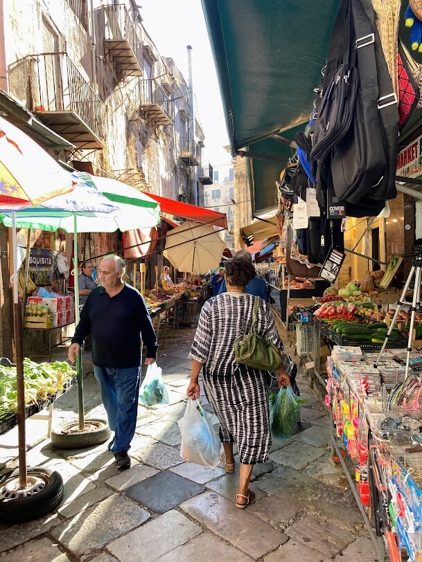 Ballaro Market in Palermo