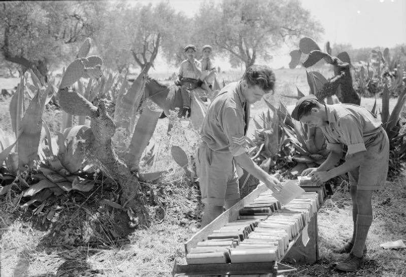 British Soldiers with Books British Soldiers with Books