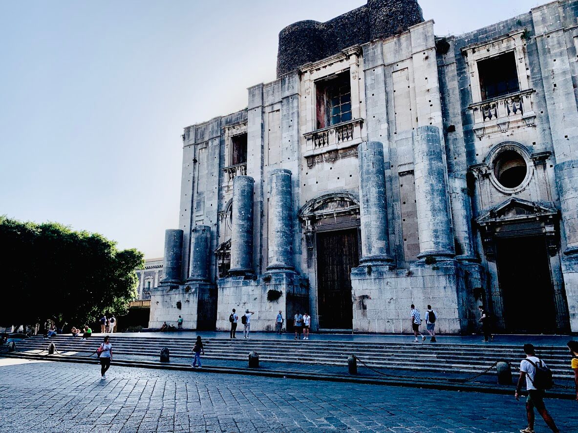 Church of San Nicolo l'Arena in Catania
