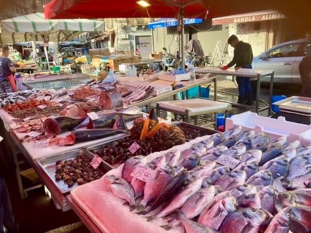 Catania Fish Market, Sicily, Italy Catania Fish Market, Sicily, Italy