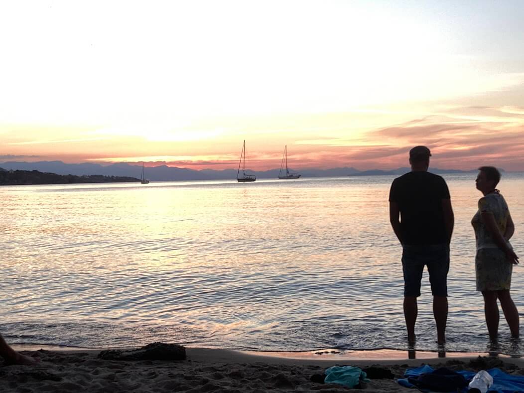 Sunset in Cefalu, Sicily