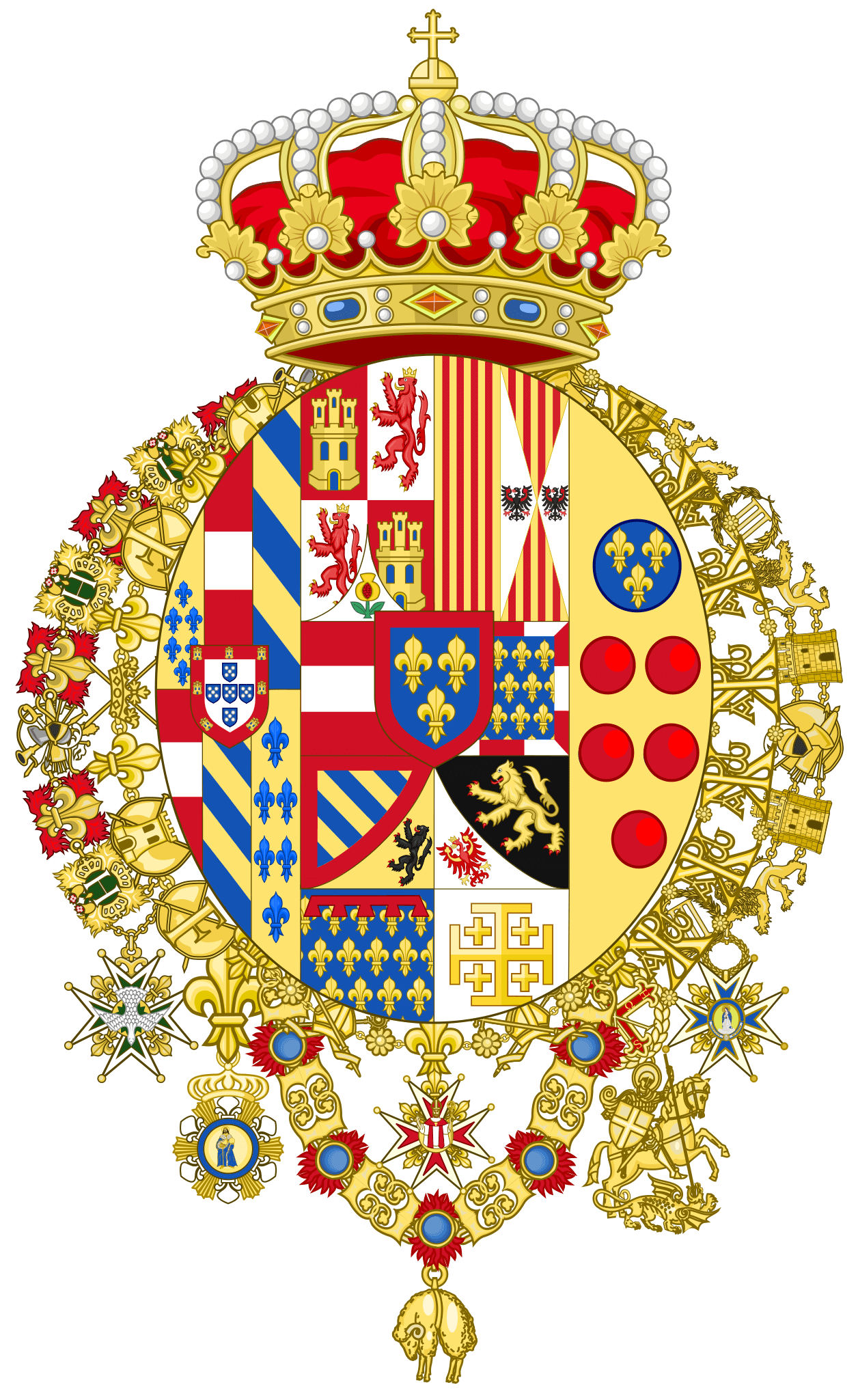 Coat of arms of Kingdom of Two Sicilies