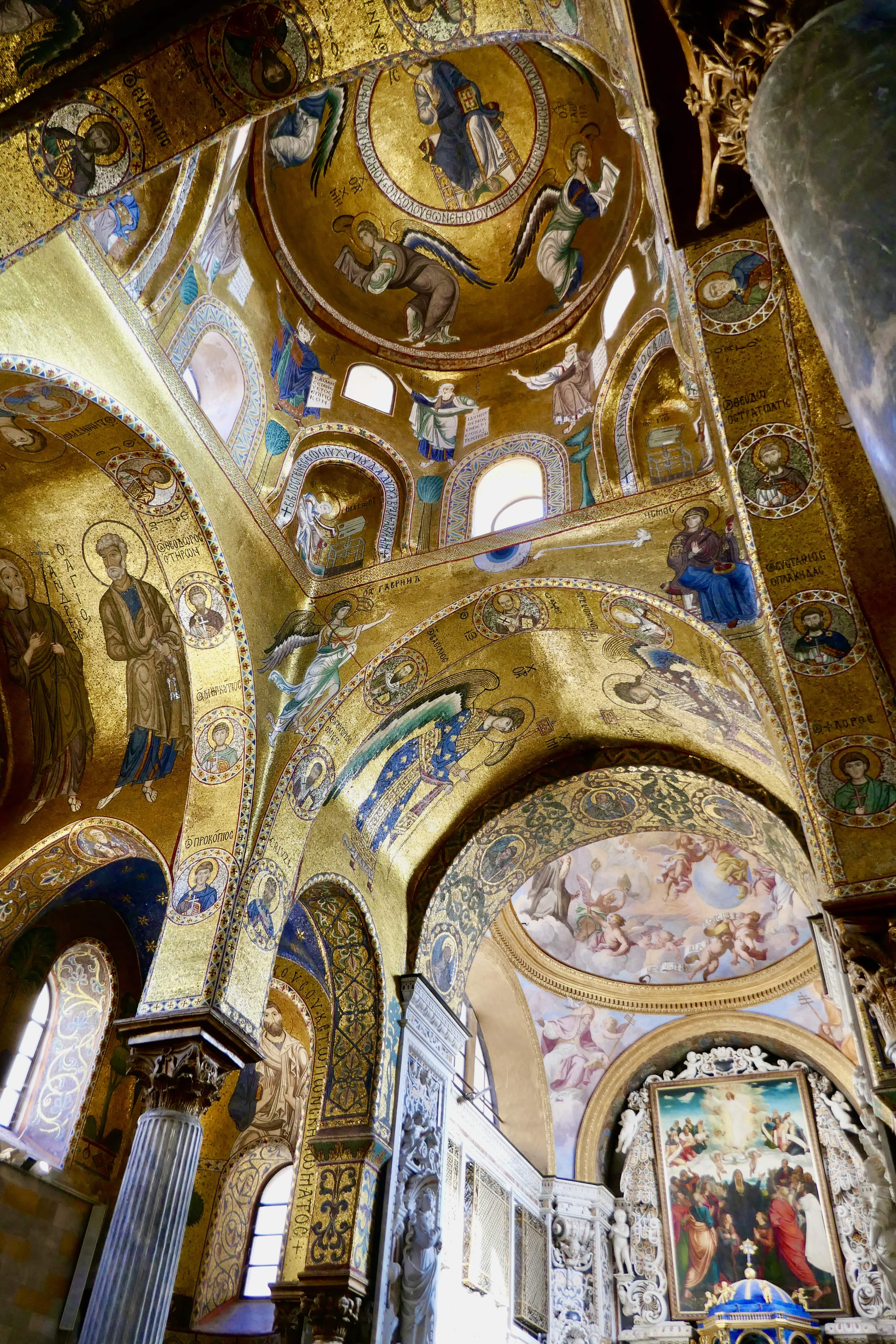 Martorana Mosaics and Altar Martorana Mosaics and Altar