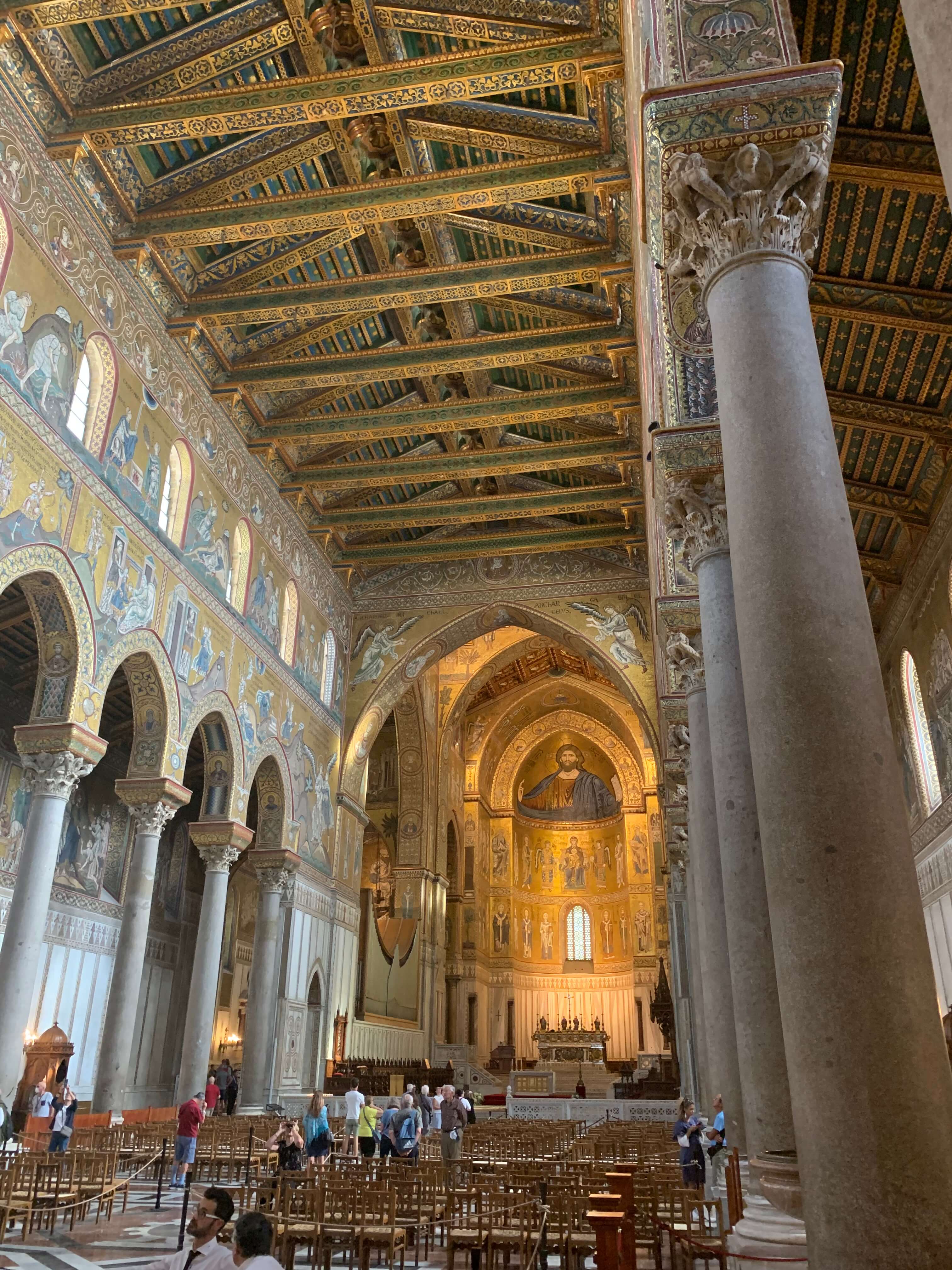 Monreale Cathedral, near Palermo, Sicily