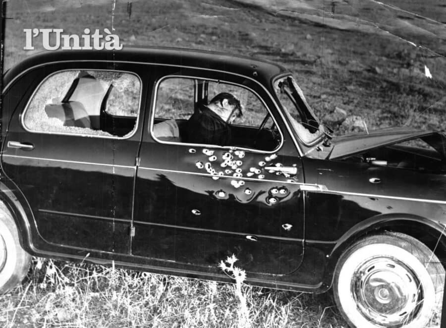 Michele Nararras Car After the Shooting