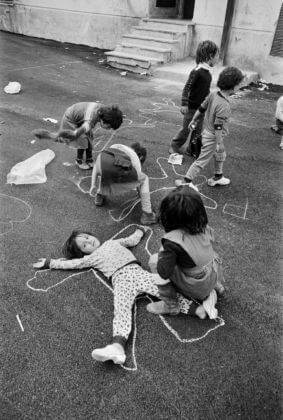 Kids Playing in the Street of Palermo, Early Eighties