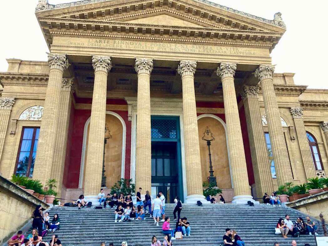 Teatro Massimo in Palermo, Sicily