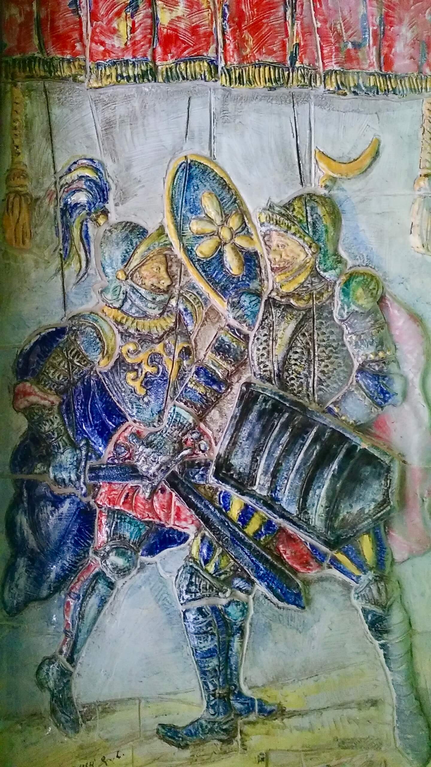 Sicilian puppet theater.