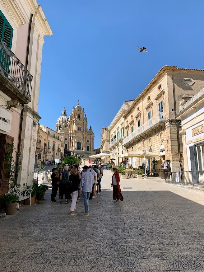 Ragusa's old town, also known as Ragusa Ibla. Ragusa's old town, also known as Ragusa Ibla.