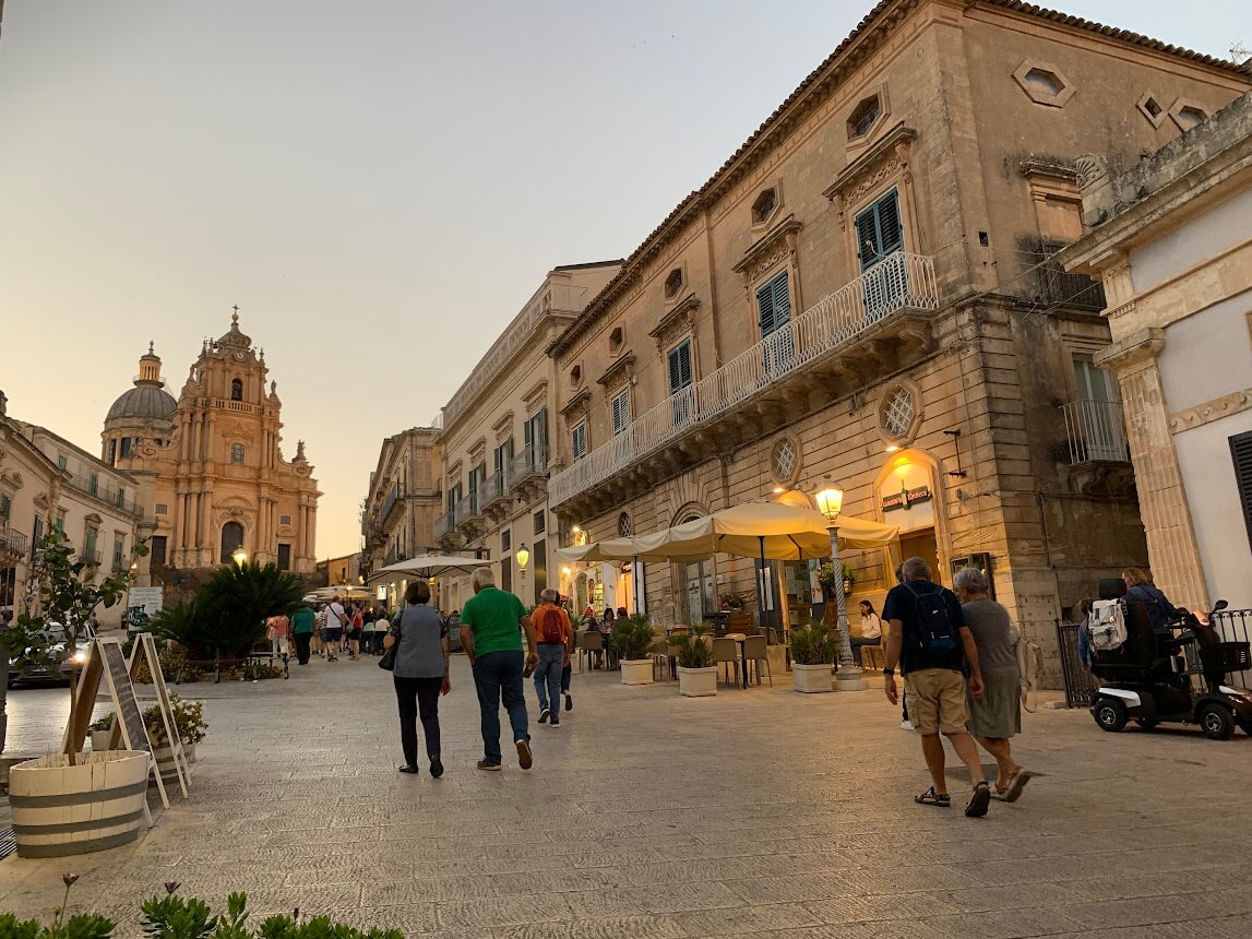 Piazza Duomo Ragusa Sicily