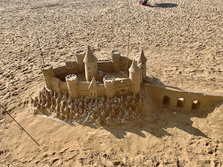 A Sand Castle in Sicily