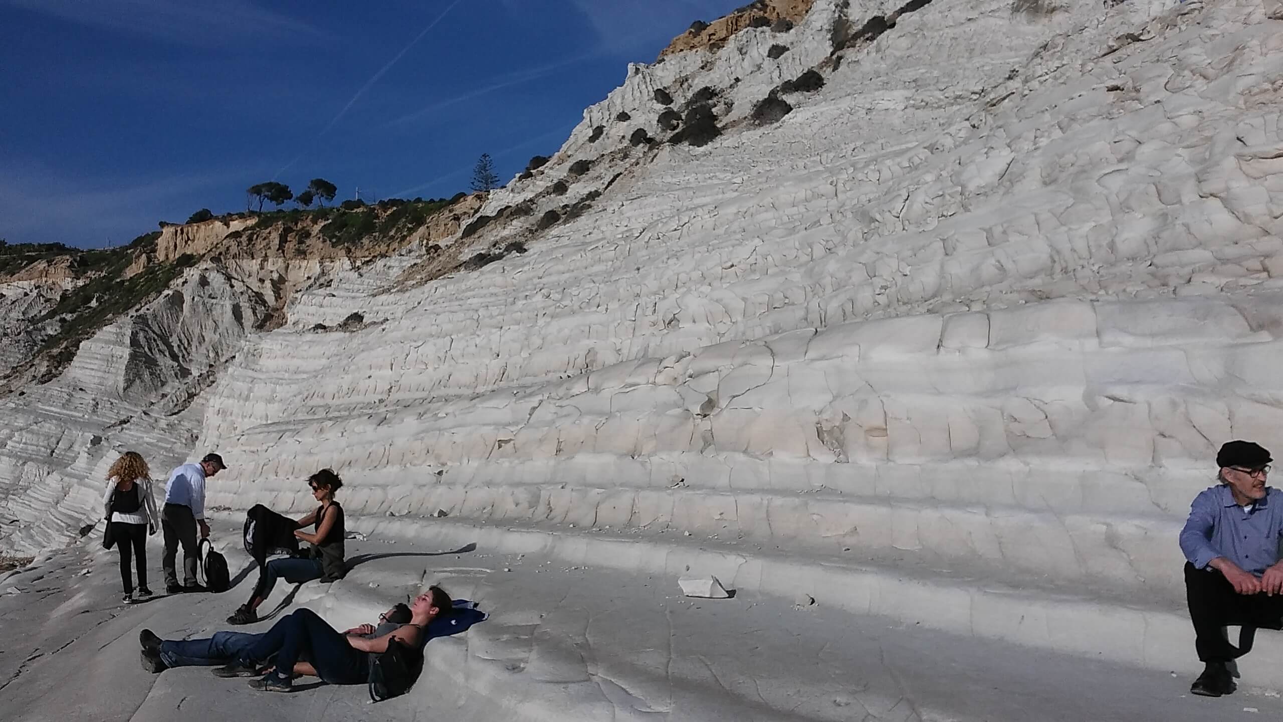 Scala dei Turchi near Agrigento, in Sicily. Scala dei Turchi near Agrigento, in Sicily.