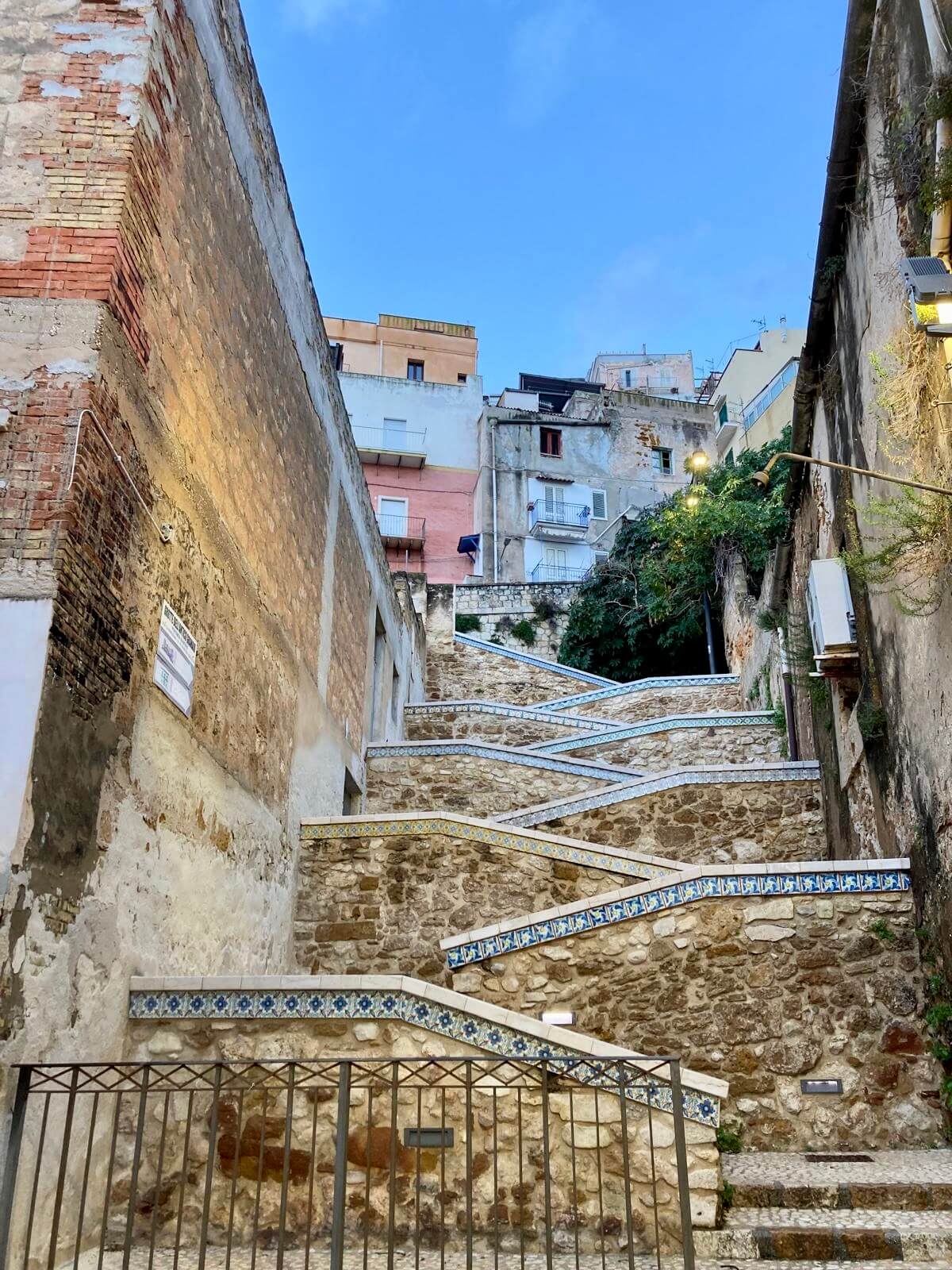 The Stairway in Sciacca Sicily