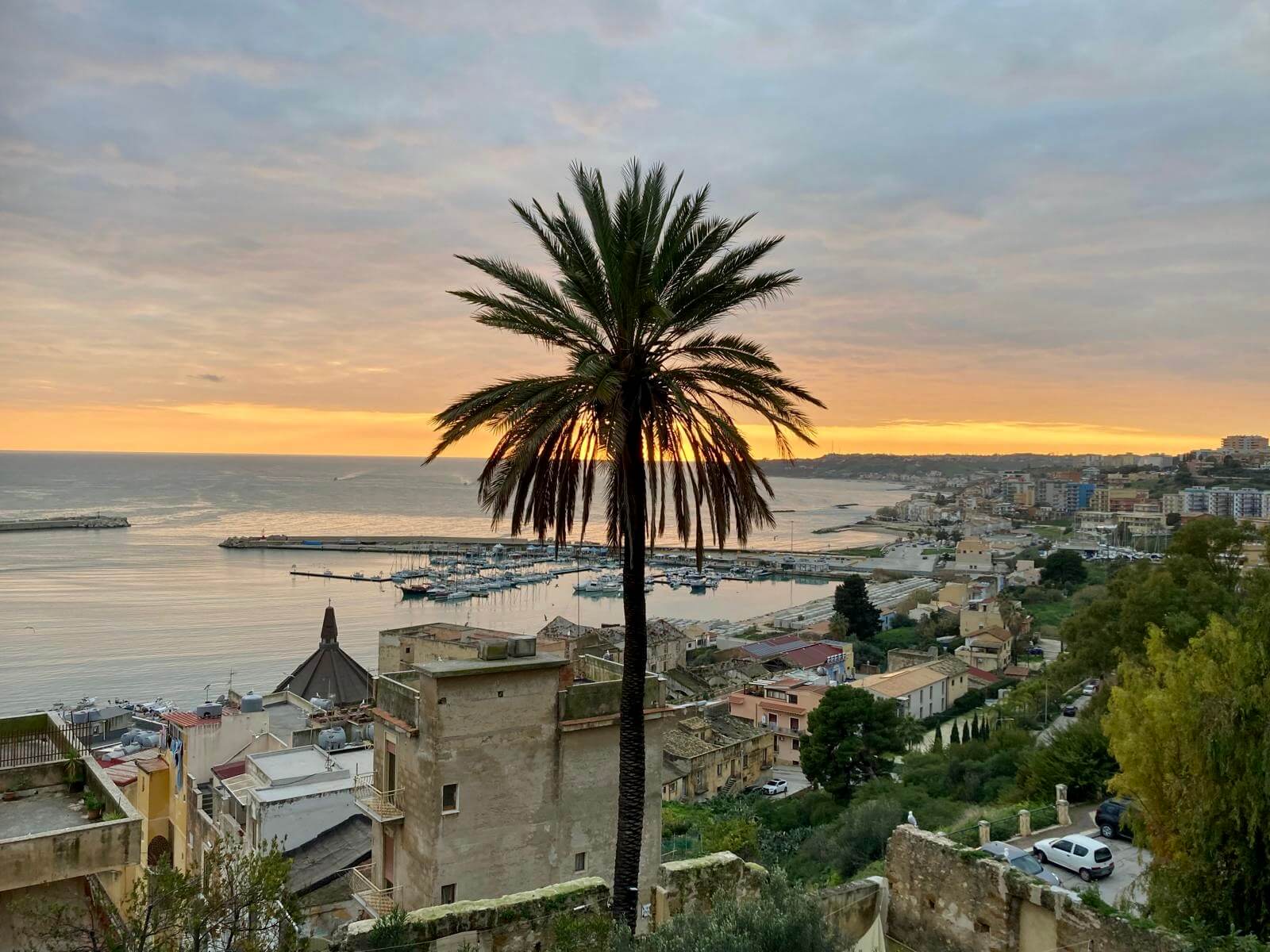 Sunset in Sciacca