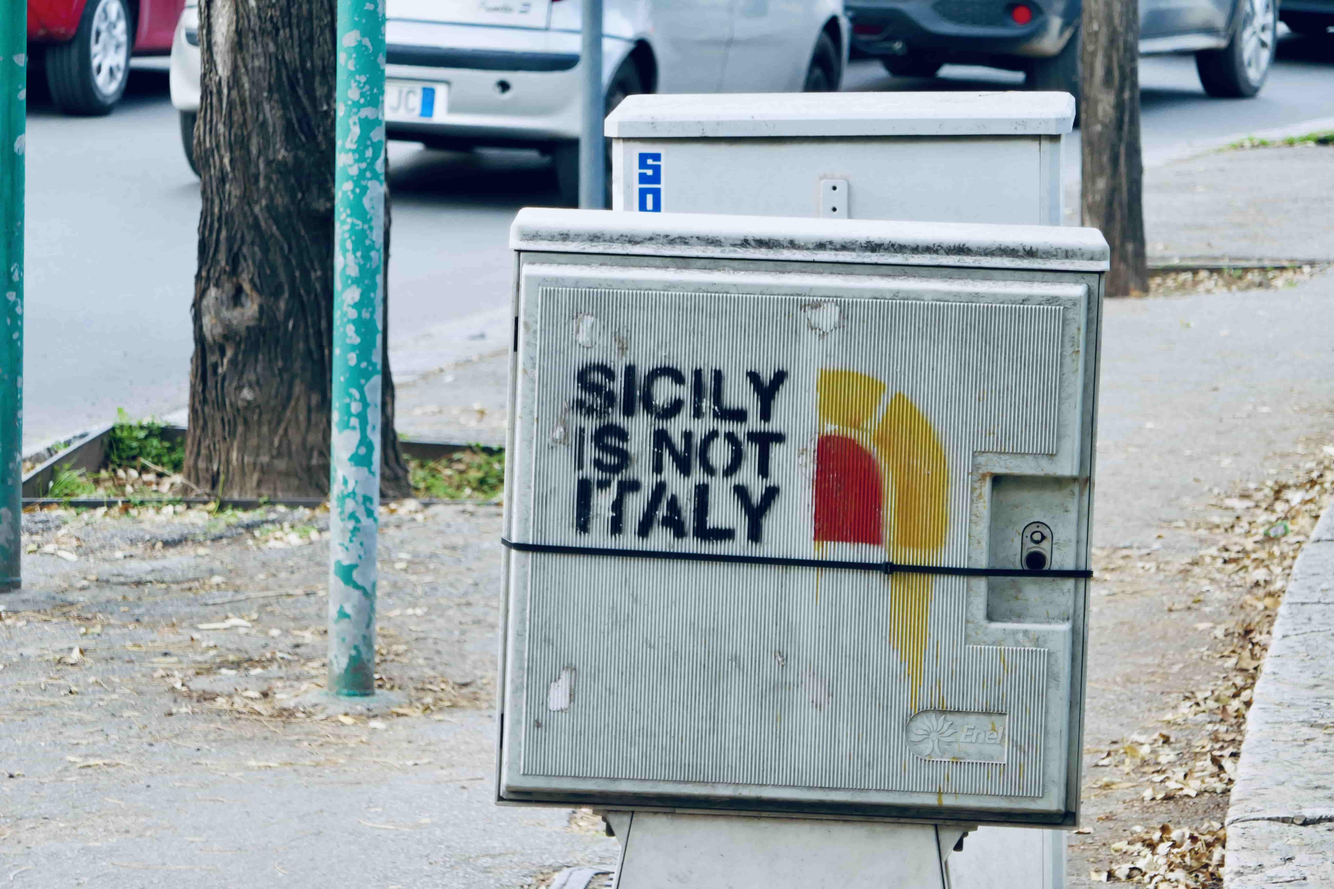 Sicily Is Not Italy - Street Art