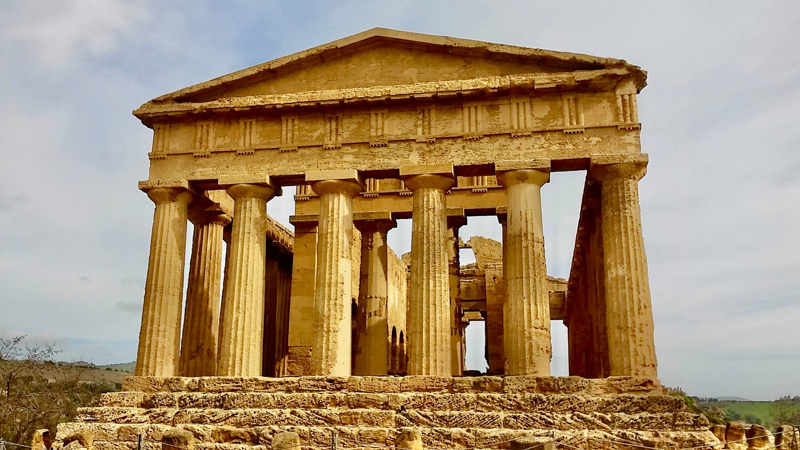 Temple of Concordia in Agrigento Temple of Concordia in Agrigento