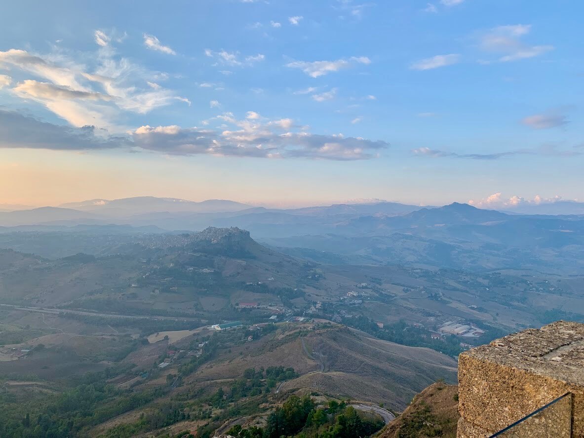 A View From Enna, Sicily