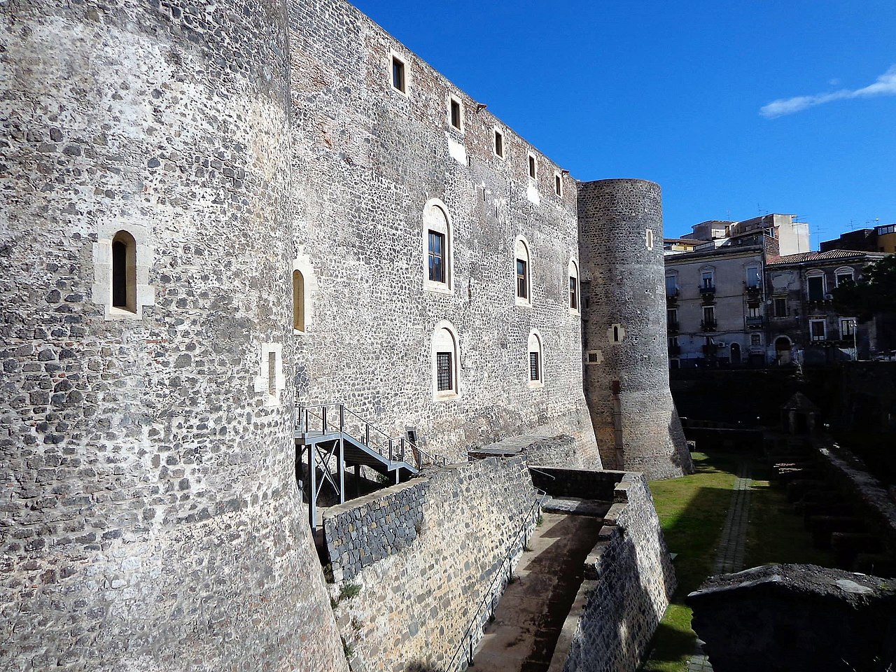 Ursino Castle in Catania