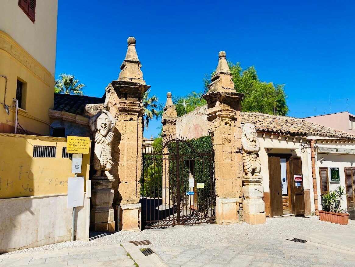 Villa Palagonia Front Gate