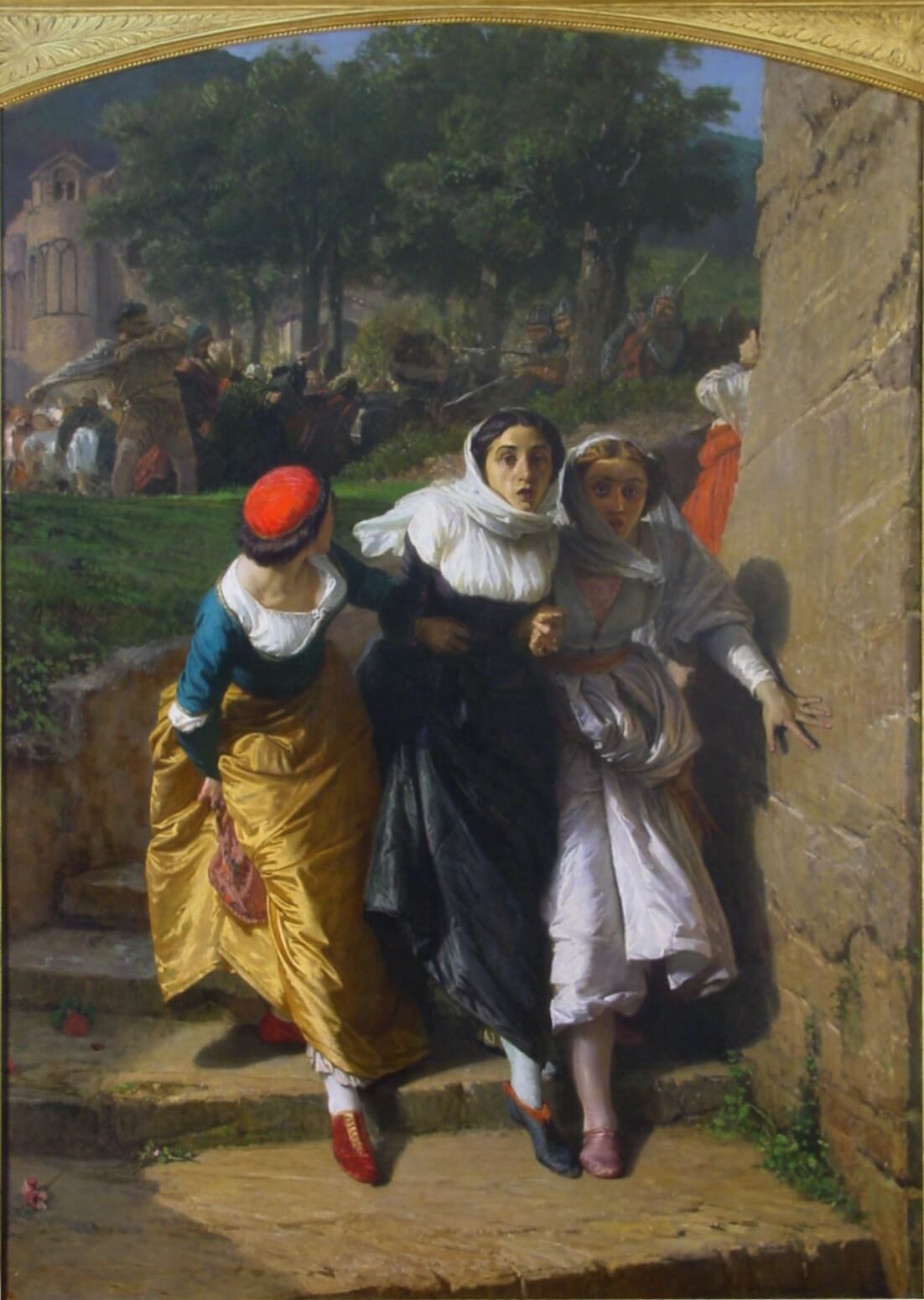 Vespri Siciliani - a Painting by Domenico Morelli