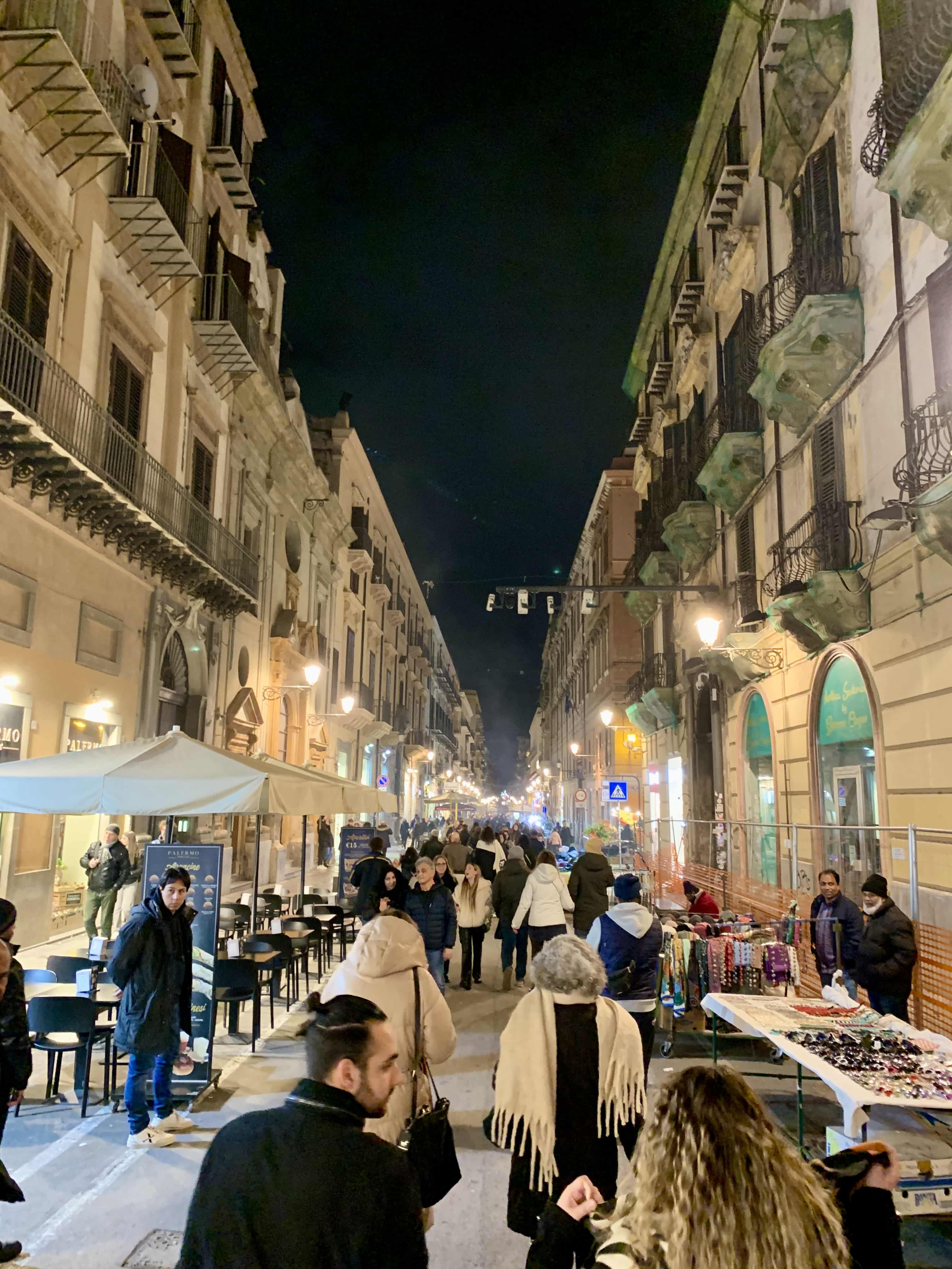 Via Maquead in Palermo