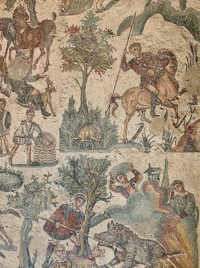 Villa Romana del Casale Hunting Mosaic Villa Romana del Casale Hunting Mosaic